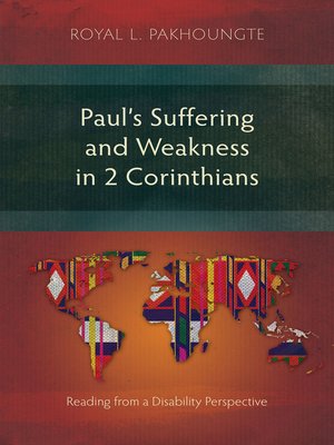 cover image of Paul's Suffering and Weakness in 2 Corinthians